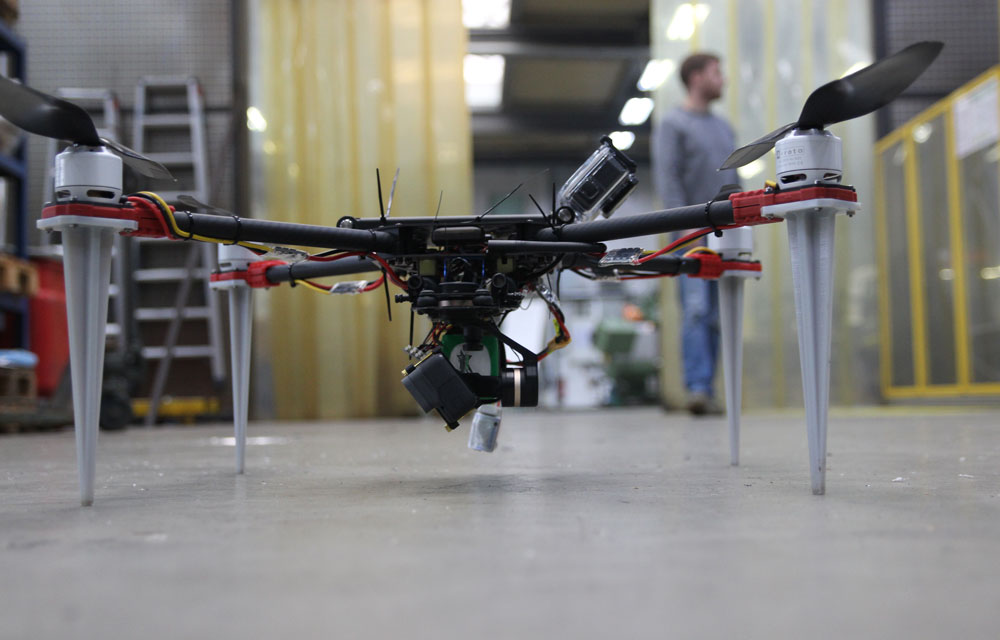 Fabrikplanung mit Drohne